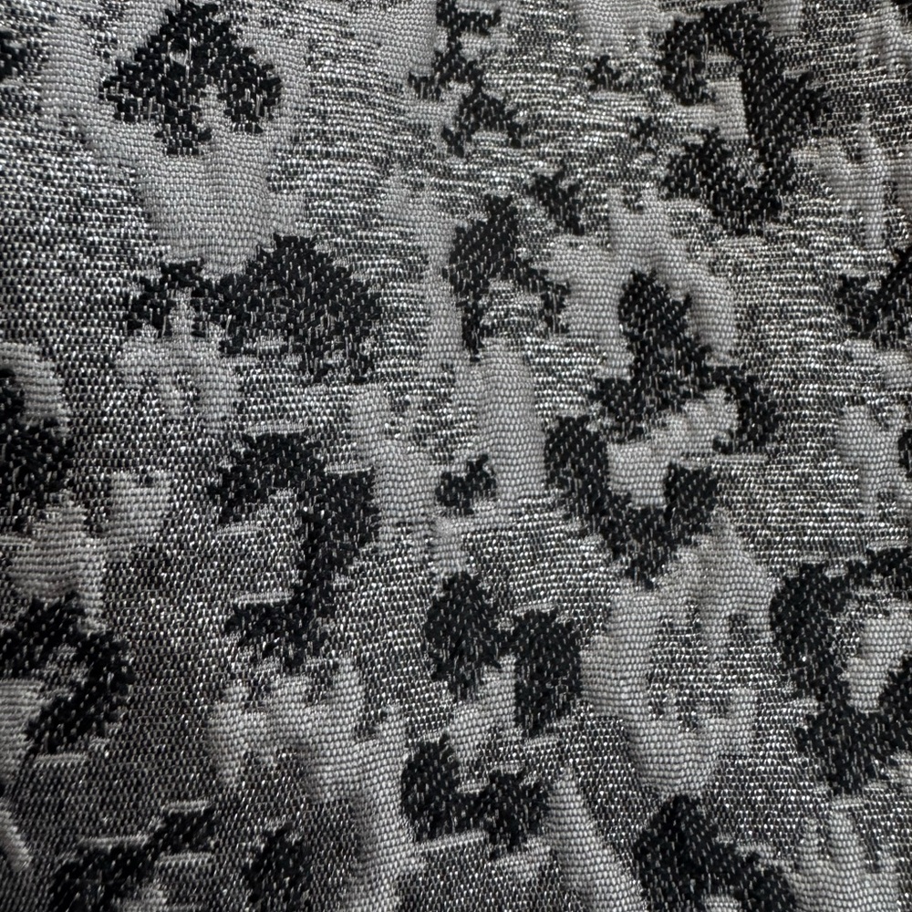 LOFT Gray Animal Print Pencil Skirt - Picture 3 of 5